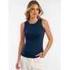 image:imageANRABESS Tank Tops for Women 2026 Summer Sleeveless Sweater  Slim Fit Soft Knit TankSoft Wool BlendBusiness Casual OutfitsDressy Work ShirtsFall Fashion ClothingTravel amp Daily WearDeep Blue