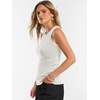 image:imageANRABESS Tank Tops for Women 2026 Summer Sleeveless Sweater  Slim Fit Soft Knit TankSoft Wool BlendBusiness Casual OutfitsDressy Work ShirtsFall Fashion ClothingTravel amp Daily WearCream White