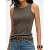 image:imageANRABESS Tank Tops for Women 2026 Summer Sleeveless Sweater  Slim Fit Soft Knit TankSoft Wool BlendBusiness Casual OutfitsDressy Work ShirtsFall Fashion ClothingTravel amp Daily WearCoffee