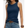 image:imageANRABESS Tank Tops for Women 2026 Summer Sleeveless Sweater  Slim Fit Soft Knit TankSoft Wool BlendBusiness Casual OutfitsDressy Work ShirtsFall Fashion ClothingTravel amp Daily WearDeep Blue