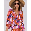 image:imageANRABESS Womens Boho Floral 34 Puff Sleeve Maxi Dress  Tiered Flowy Loose Fit Comfy Soft Rayon Fabric Wedding Guest Church Beach Modest Elegant Spring Summer Fall OutfitsPrint Floral Butterfly