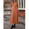 image:imageANRABESS Womens Long Sleeve Ribbed Knit Fall Casual Maxi Dress  Crewneck Swing Flowy A Line Bodycon Sweater DressesSoft Comfy Slim Fitted StretchyEveryday Date Nights WearWinter OutfitsCaramel