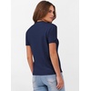 image:imageANRABESS Womens Short Sleeve Sweaters Wool Blend  Business Casual Work Tops Crew Neck Comfy Lightweight Knit Pullover Classic Sweater Shirts Spring Summer Fall OutfitsNavy Blue