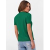 image:imageANRABESS Womens Short Sleeve Sweaters Wool Blend  Business Casual Work Tops Crew Neck Comfy Lightweight Knit Pullover Classic Sweater Shirts Spring Summer Fall OutfitsDeep Green