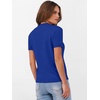 image:imageANRABESS Womens Short Sleeve Sweaters Wool Blend  Business Casual Work Tops Crew Neck Comfy Lightweight Knit Pullover Classic Sweater Shirts Spring Summer Fall OutfitsRoyal Blue