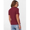 image:imageANRABESS Womens Short Sleeve Sweaters Wool Blend  Business Casual Work Tops Crew Neck Comfy Lightweight Knit Pullover Classic Sweater Shirts Spring Summer Fall OutfitsWine Red