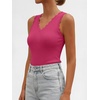 image:imageANRABESS Womens Summer V Neck Tank Tops Sleeveless SweatersHot PinkXL  Scalloped Knit Shirts Soft Wool Blend Slim Fit Cute Casual Going Out Outfits Work Beach Resort Wear Fall Layer Clothing