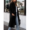 image:imageANRABESS Womens Long Cardigan Sweater 2026 Fall Fashion Casual Oversized Knit Open Front Coatigan Jacket Coat OutfitsBlack