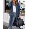 image:imageANRABESS Womens Long Cardigan Sweater 2026 Fall Fashion Casual Oversized Knit Open Front Coatigan Jacket Coat OutfitsDeep Blue