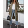 image:imageANRABESS Womens Long Cardigan Sweater 2026 Fall Fashion Casual Oversized Knit Open Front Coatigan Jacket Coat OutfitsKhaki Brown
