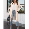 image:imageANRABESS Womens Long Cardigan Sweater 2026 Fall Fashion Casual Oversized Knit Open Front Coatigan Jacket Coat OutfitsLight Pink