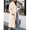 image:imageANRABESS Womens Long Cardigan Sweater 2026 Fall Fashion Casual Oversized Knit Open Front Coatigan Jacket Coat OutfitsLight Pink