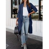 image:imageANRABESS Womens Long Cardigan Sweater 2026 Fall Fashion Casual Oversized Knit Open Front Coatigan Jacket Coat OutfitsNavy Blue