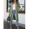 image:imageANRABESS Womens Long Cardigan Sweater 2026 Fall Fashion Casual Oversized Knit Open Front Coatigan Jacket Coat OutfitsOlive