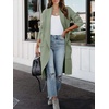 image:imageANRABESS Womens Long Cardigan Sweater 2026 Fall Fashion Casual Oversized Knit Open Front Coatigan Jacket Coat OutfitsOlive