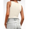 image:imageANRABESS Womens Summer V Neck Tank Tops Sleeveless Sweaters  Scalloped Knit Shirts Soft Wool Blend Slim Fit Cute Casual Going Out Outfits Work Beach Resort Wear Fall Layer ClothingWhite